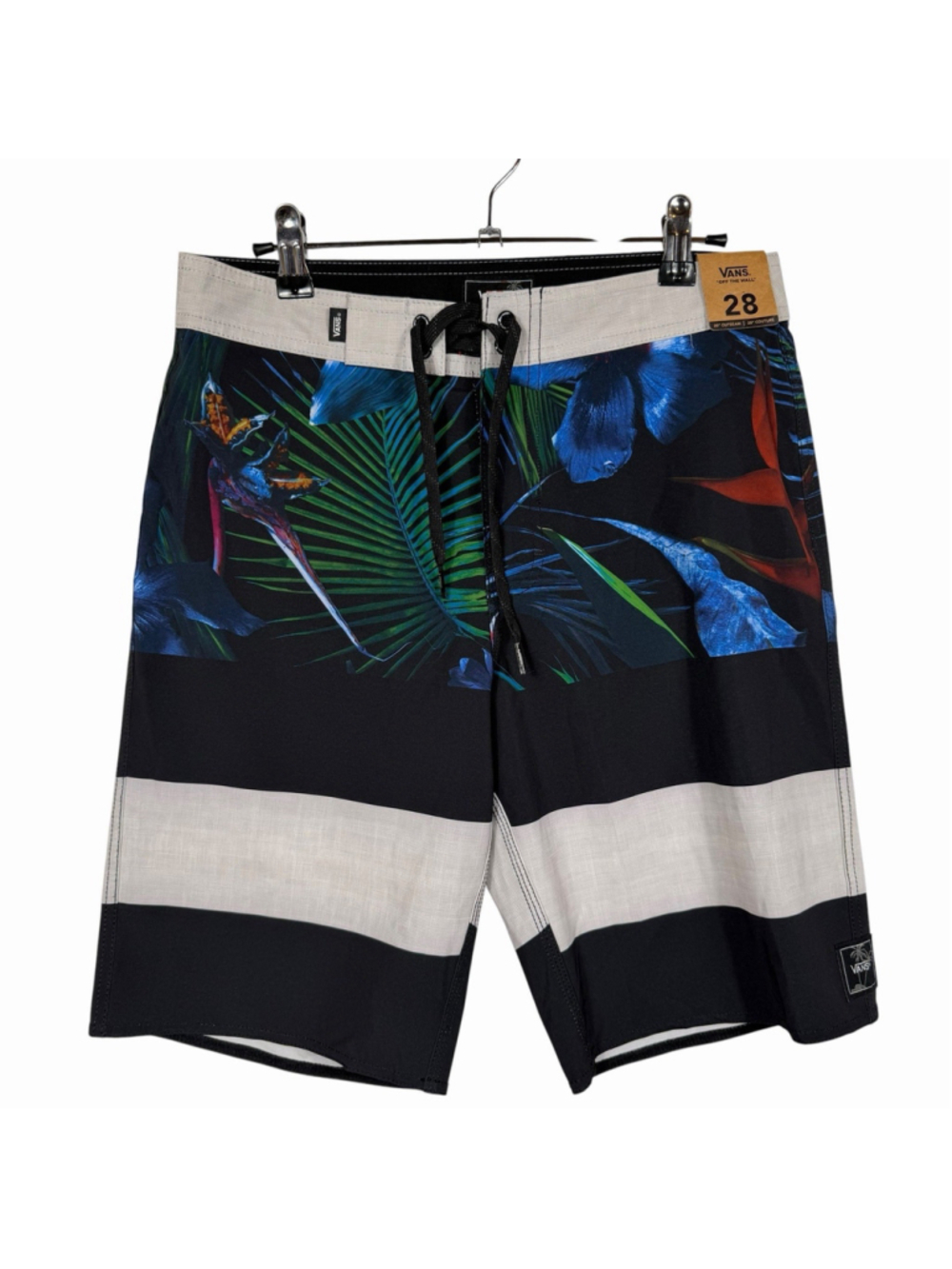 Men's Vans Off The Wall 4 Way Stretch Tropical Board Shorts Swim Men's Size 28